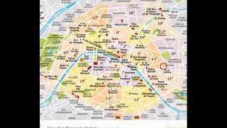 map of Paris France [upl. by Nirag]