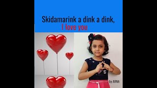 Skidamarink a dink a dinkSkidamarink a dooI love youEnglish Nursery RhymeAction Song With Lyrics [upl. by Mendy]