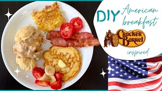 HOW TO cracker barrel inspired breakfast [upl. by Eidahs]