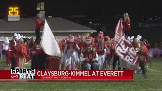 Sportsbeat week 10 ClaysburgKimmel  Everett [upl. by Roumell981]