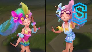 Pool Party Zoe Chroma Skins [upl. by Einnor]