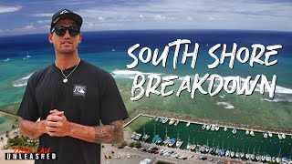 TOWN SURF SPOTS EXPLAINED  South Shore Oahu [upl. by Etac]