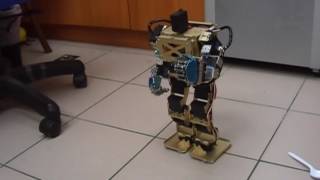 Arduino Humanoid Robot with Robotic Palms 帶可控手掌之Arduino人形機器人 [upl. by Terej566]