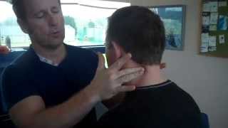 Seated Manipulation of the Cervical Spine neck  HVTGrade 5 [upl. by Coryden414]