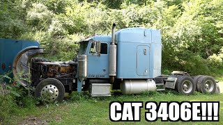 TRYING TO START AN OLD 379 PETERBILT WILL IT START AFTER SITTING FOREVER [upl. by Philipines]