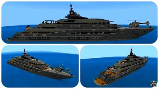 Minecraft How To Build a Yacht in Minecraft  Minecraft Yacht Tutorial [upl. by Cosenza]