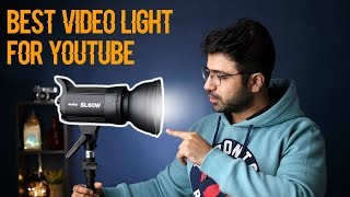 BEST YOUTUBE VIDEO LIGHT under Rs10000  Godox SL60W Review [upl. by Murdock911]