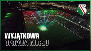 DLA CIEBIE POLSKO Patriotyczna oprawa meczu Legia Warszawa  Lech Poznań [upl. by Dunlavy]