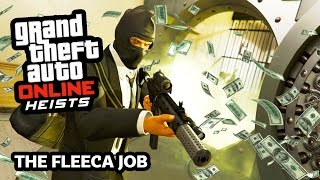 GTA 5 Heist Online Gameplay THE FLEECA JOB Heist GTA 5 Online Heist DLC Update Gameplay [upl. by Kial]