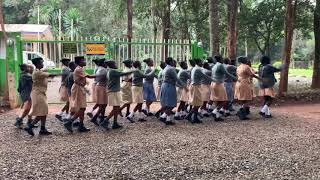 Drill with RUTHIMITU Girls Kenya ©️ By Franck RAMA June 2019 [upl. by Ennayllek]