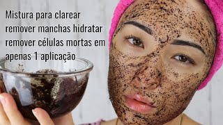 MISTURA PARA CLAREA REMOVE MANCHAS HIDRATA REMOVE CELULAS MORTAS EM APENAS 1 APLICAÇÃO [upl. by Nylacaj390]