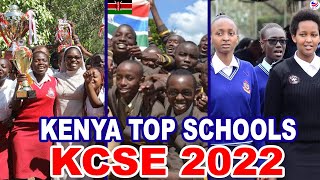 Top 50 Schools KCSE 20212022 [upl. by Enelhtak]