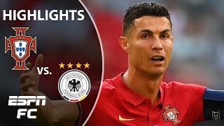 Cristiano Ronaldo SCORES but Germany picks up STATEMENT win vs Portugal  Highlights  ESPN FC [upl. by Vincelette166]