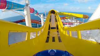 Navigator of the Seas Perfect Storm Waterslides [upl. by Maccarthy]