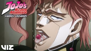 Kakyoins Cherry  JoJo’s Bizarre Adventure Stardust Crusaders  VIZ [upl. by Litch770]