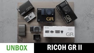 Ricoh GR II Unboxing and WeighIn [upl. by Moberg]