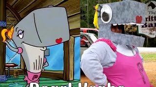 SpongeBob SquarePants Characters in real life [upl. by Bellew]