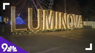 Virtual tour of Luminova at Denvers Elitch Gardens [upl. by Noletta]