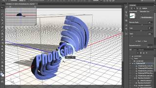 How to use 3D in Photoshop CS6 [upl. by Yuma]