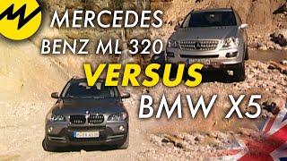 Mercedes Benz ML 320 vs BMW X5 [upl. by Parks507]