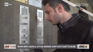 Alessandro trovato morto legato al letto sparita la sua auto  Ore 14 del 13032023 [upl. by Trev]