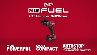 Milwaukee® M18 FUEL™ 12quot Hammer DrillDriver [upl. by Anayk197]