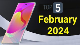 Top 5 UpComing Phones February 2024  Price amp Launch Date in india [upl. by Marelya]