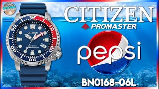 Thats What I Like  Citizen Promaster Pepsi 200m Solar Diver BN016806L Unbox amp Review [upl. by Kirst]