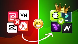 Top 4 Best Video Editing Apps Without Watermark 2024  Video Editor For Android  Video Editing App [upl. by Elbring]