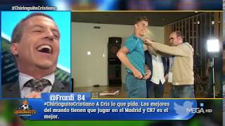 ¡BRUTAL Cristiano CANTÓ ¿DÓNDE ESTÁ CR7 y Cristóbal Soria ALUCINA [upl. by Schweiker447]