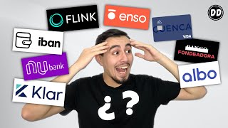 LA MEJOR Tarjeta Fintech  Flink Iban Albo Klar Nu Fondeadora Cuenca Enso  Comparación [upl. by Yennor]