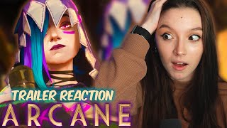 Arcane Season 2  Official Trailer Reaction [upl. by Balduin]