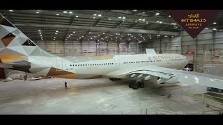 Behind The Scenes of Aircraft Maintenance‎  Etihad Airways Engineering [upl. by Jovi]