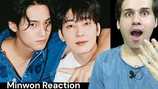 MinwonMeanie Moments Mingyu amp Wonwoo  Seventeen Reaction [upl. by Wallas]