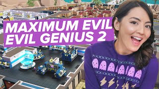 MAXIMUM EVIL in Evil Genius 2 😈 Jane Builds Her Perfect Supervillain Lair  Evil Genius 2 on Console [upl. by Assinna11]