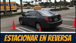 Como Parquear un Carro en Marcha AtrasComo Estacionar un Auto en Reversa [upl. by Arva]