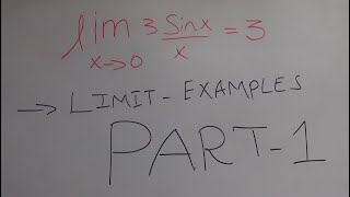 Applied mathematics 1Limit and continuity examples [upl. by Naval]