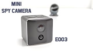 Ehomful Mini Fisheye Spy Camera E003 [upl. by Nollek]