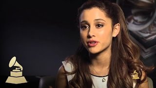 Ariana Grande  On New Album  GRAMMYs [upl. by Wilda]