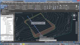 COMO CALCULAR EL VOLUMEN DE CORTE Y RELLENO DE UNA EXPLANACION CON EL CIVIL 3D  VIDEO CORREGIDO [upl. by Adnilemre]