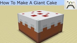 Giant Cake Minecraft Tutorial [upl. by Ferullo184]