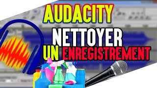 Tutoriel Audacity  Nettoyer laudio sur Audacity [upl. by Nodrog877]