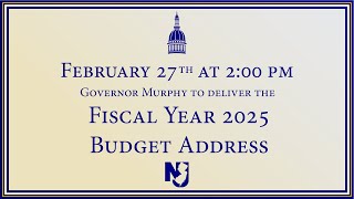 Governor Murphy Delivers the Fiscal Year 2025 Budget Address on February 27th 2024 [upl. by Aneekal489]