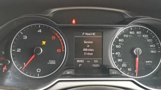 How To Reset The Service Light amp Inspection Light on Audi A4  A3  A5  A6  A7  A8 [upl. by Rehtse]