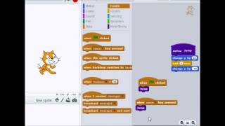 Scratch 20  More Blocks tutorial [upl. by Nohsyt]