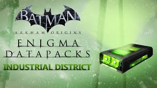 Batman Arkham Origins Walkthrough  Enigma Datapack  Extortion File 17 [upl. by Lraed66]