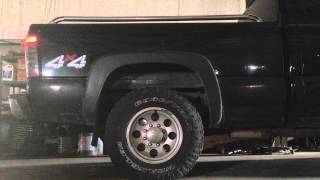 2003 GMC Sierra 2500 60L exhaust [upl. by Aihseyn296]