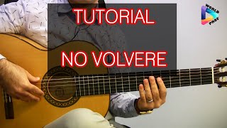 Complete Tutorial No Volvere Gipsy Kings [upl. by Enelime]