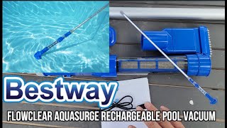 Flowclear AquaSurge Rechargeable Pool Vacuum [upl. by Nepil]