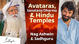 Kalki 2898 AD Director Nag Ashwin Explores Avataras Sanatana Dharma amp Hindu Gods with Sadhguru [upl. by Lovato]